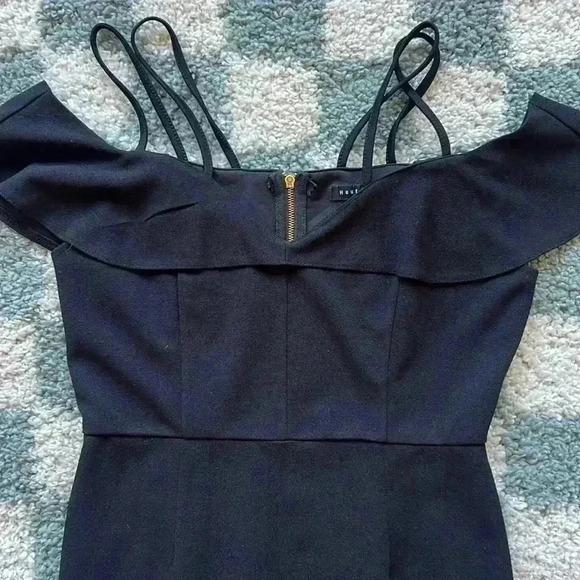 Haute Monde Black Dress - Size M - Picture 2 of 4